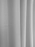 Luxurious Silver Waffle Weave Shower Curtain